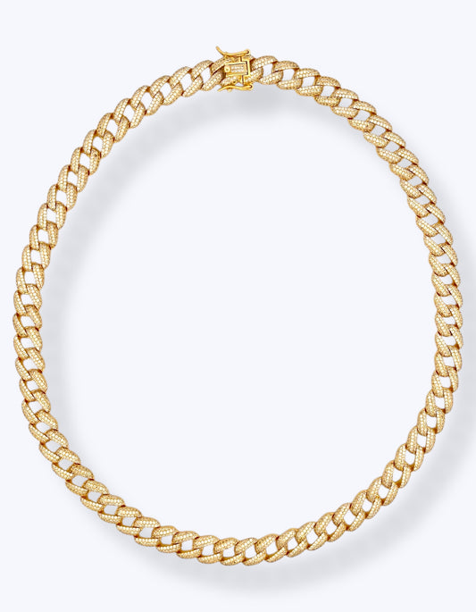 COLLANA GROUMETTE CON ZIRCONI