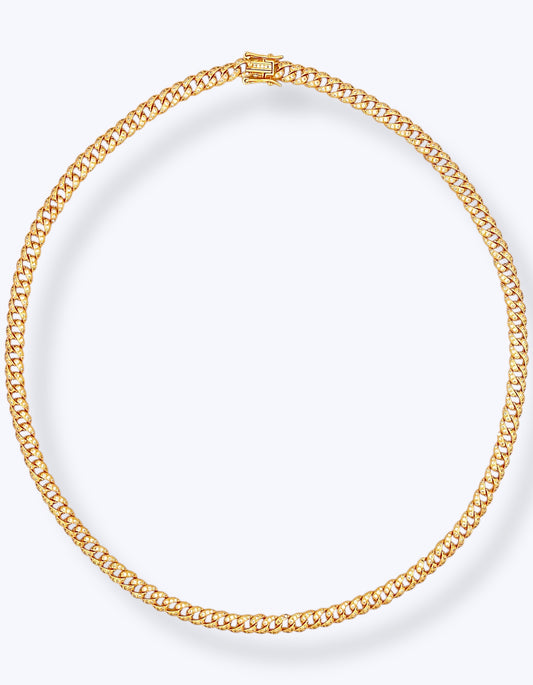 COLLANA GROUMETTE CON ZIRCONI