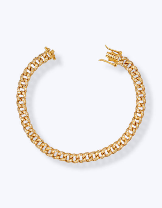 BRACCIALE GROUMETTE CON ZIRCONI
