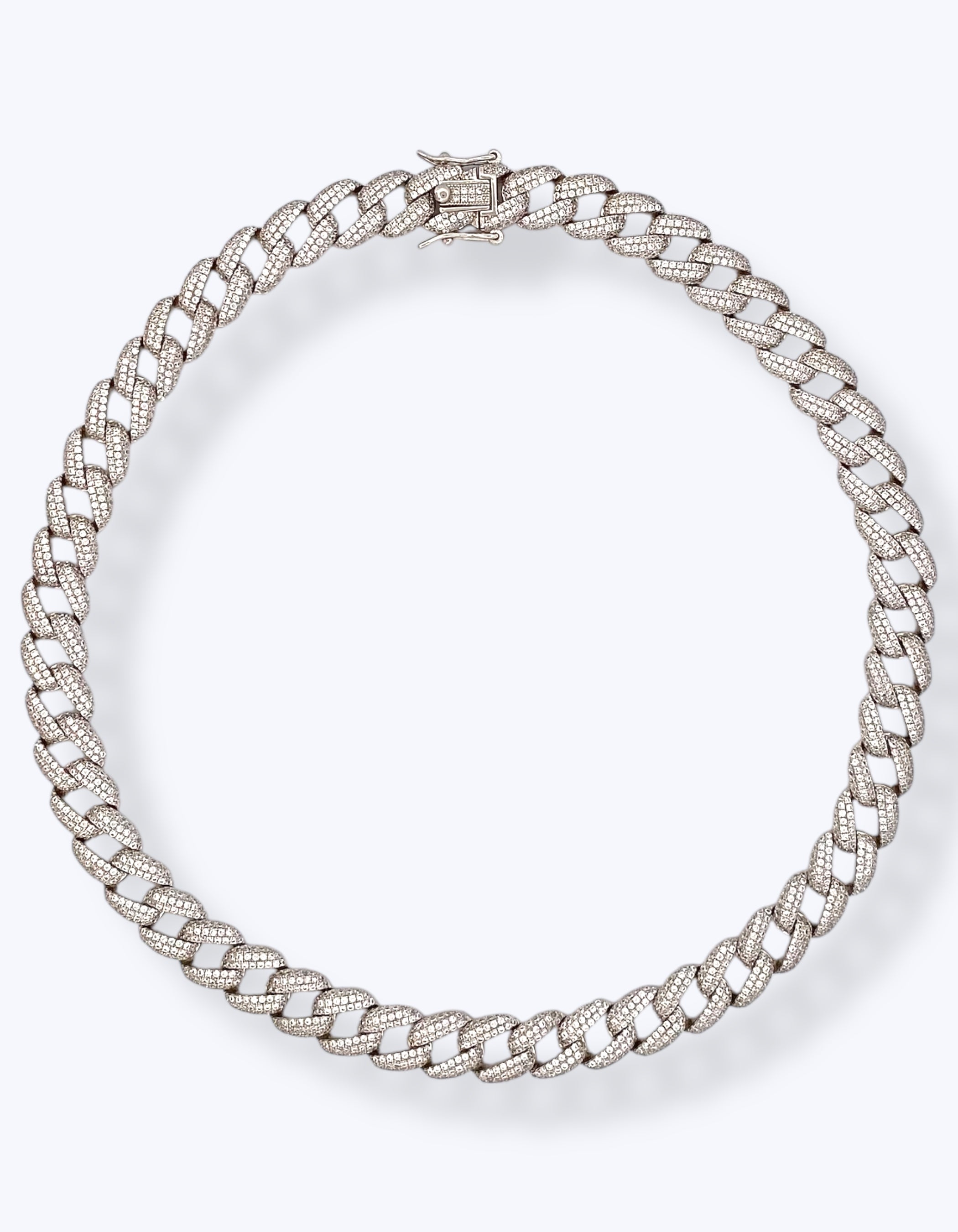 COLLANA GROUMETTE CON ZIRCONI