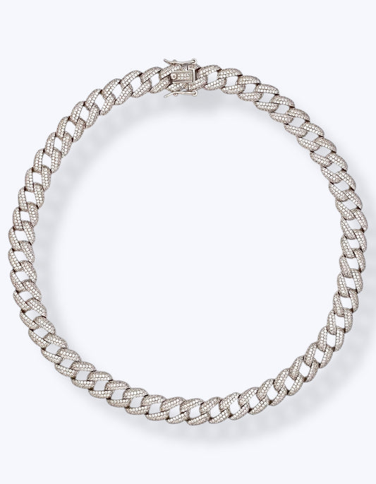 COLLANA GROUMETTE CON ZIRCONI