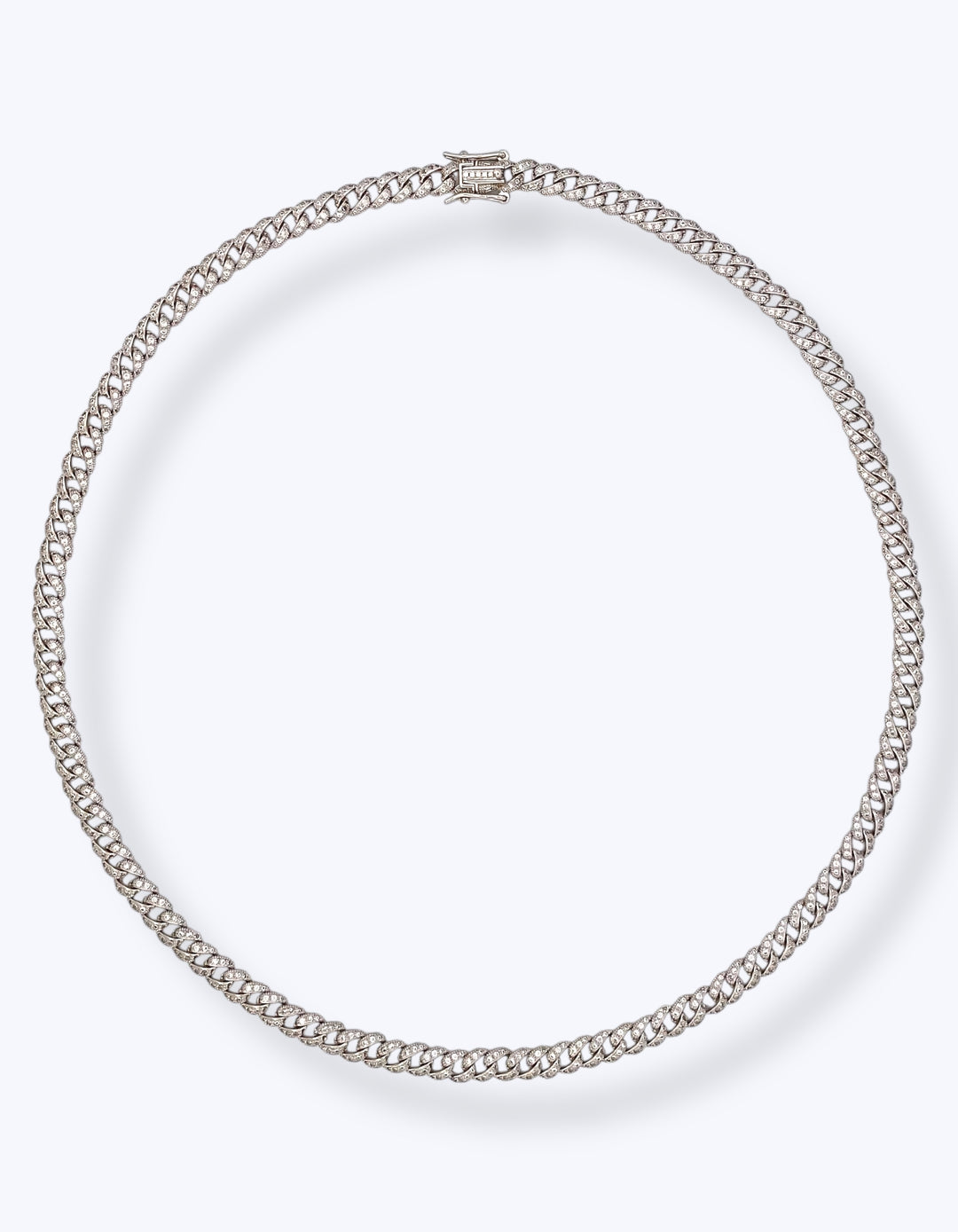 COLLANA GROUMETTE CON ZIRCONI