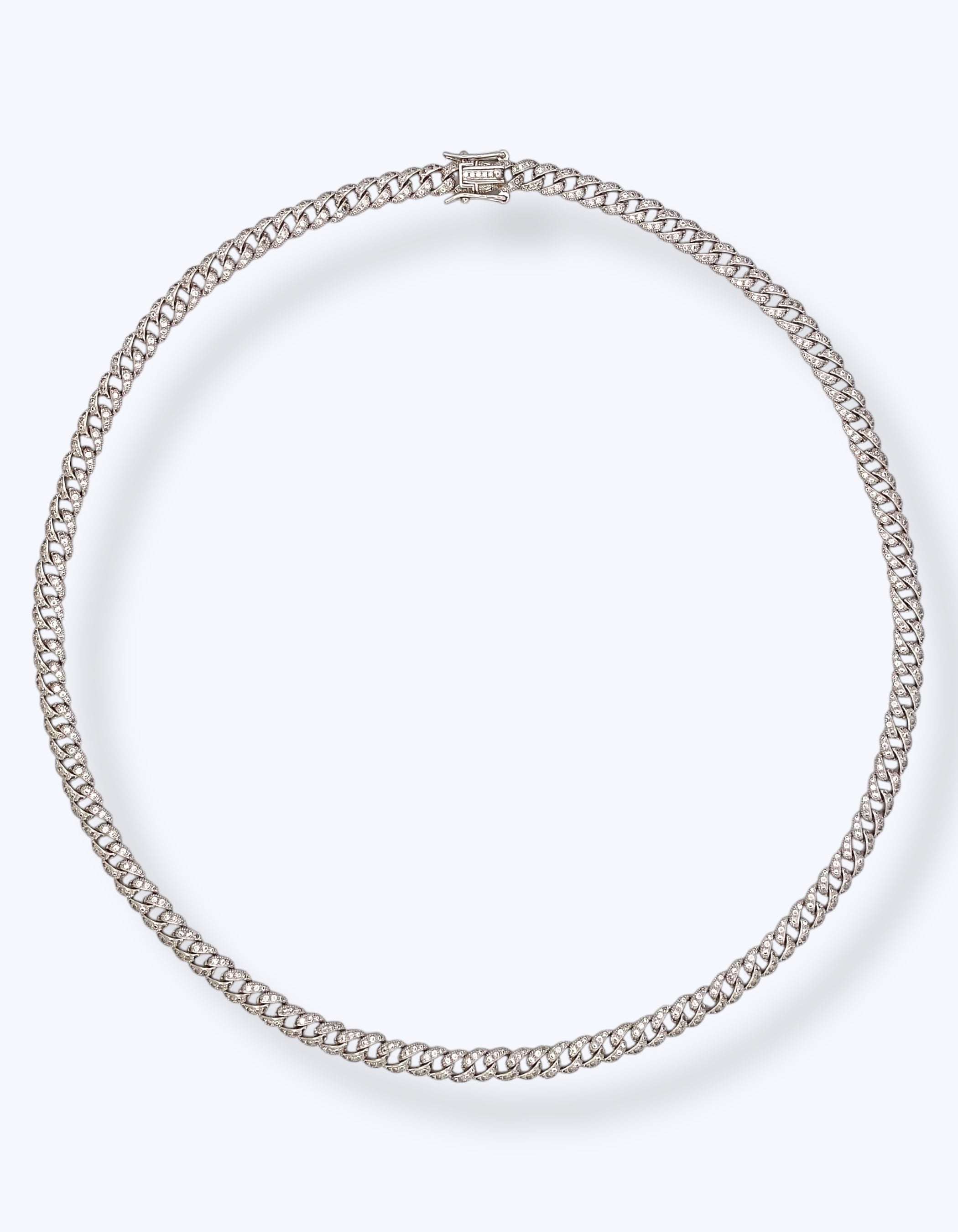 COLLANA GROUMETTE CON ZIRCONI