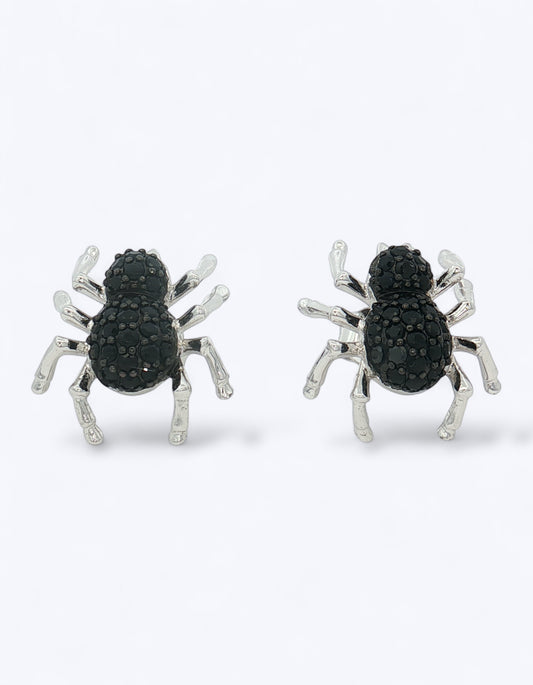 ORECCHINI RAGNO CON ZIRCONI PAVE'