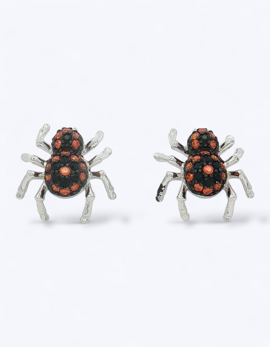 ORECCHINI RAGNO CON ZIRCONI PAVE'