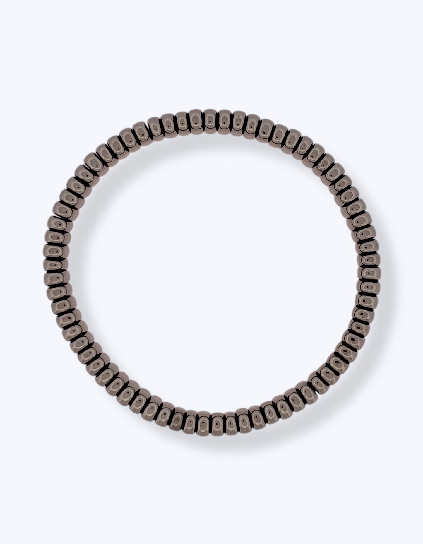 BRACCIALETTO ELESTICO EMATITE