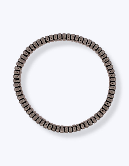 BRACCIALETTO ELESTICO EMATITE