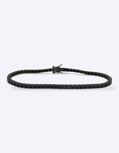 TENNIS BRUNITO ZIRCONI NERI