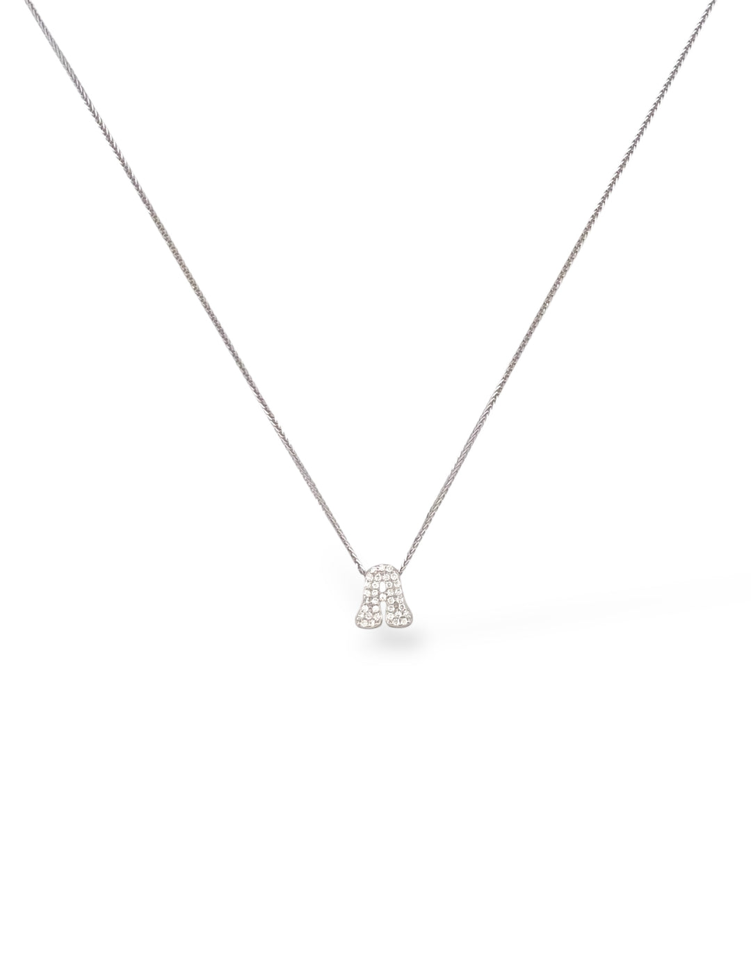 COLLANA CON CIONDOLO LETTERA DELL' ALFABETO