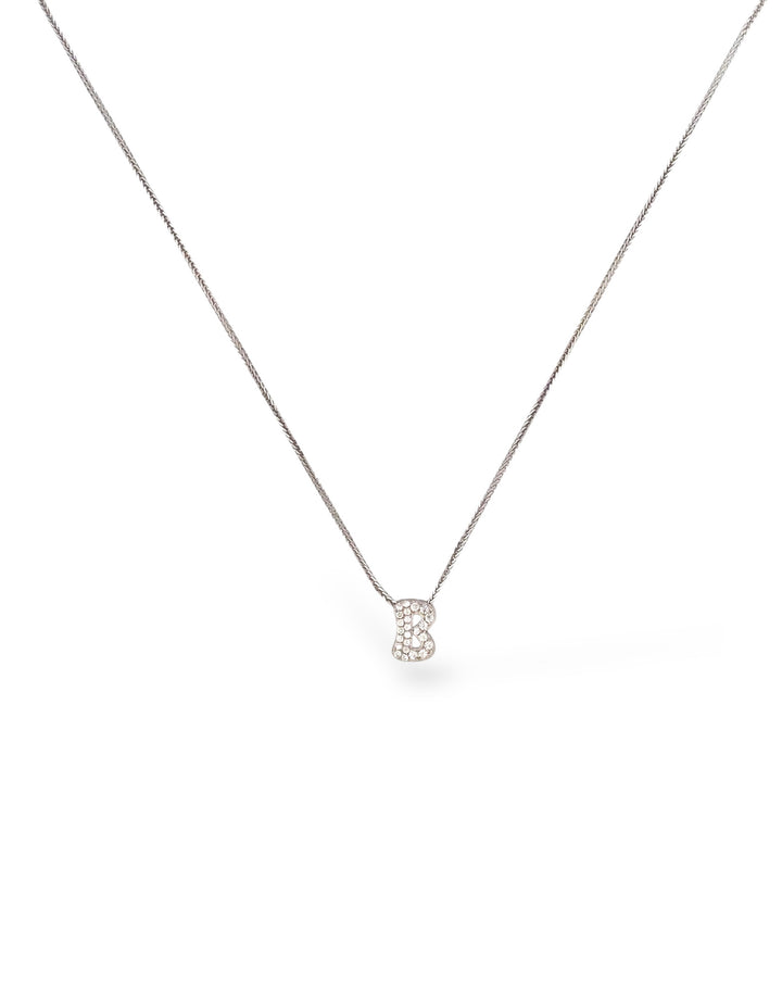 COLLANA CON CIONDOLO LETTERA DELL' ALFABETO
