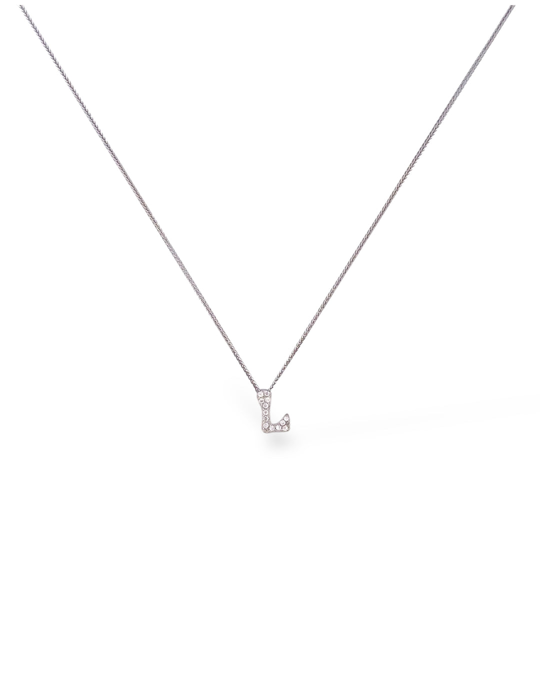 COLLANA CON CIONDOLO LETTERA DELL' ALFABETO