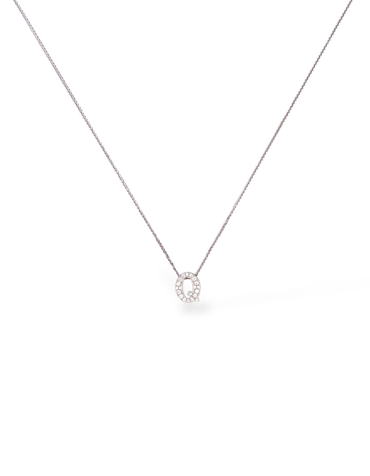 COLLANA CON CIONDOLO LETTERA DELL' ALFABETO
