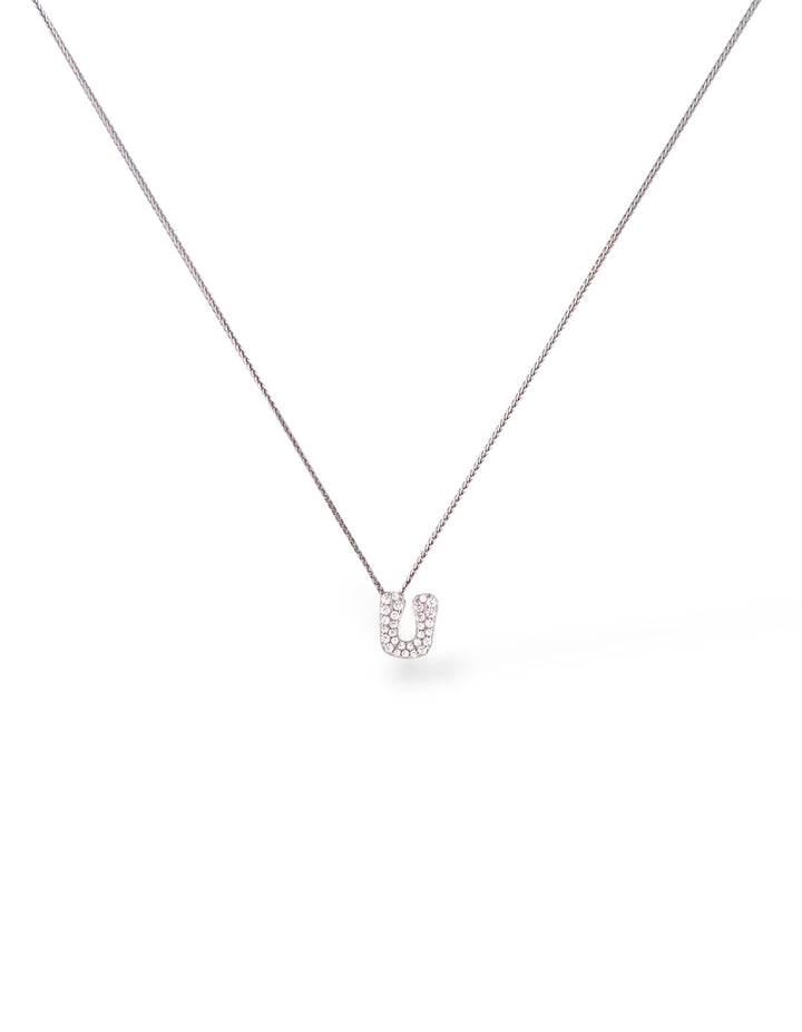 COLLANA CON CIONDOLO LETTERA DELL' ALFABETO