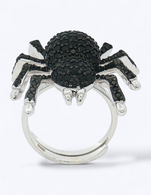 ANELLO RAGNO CON ZIRCONI