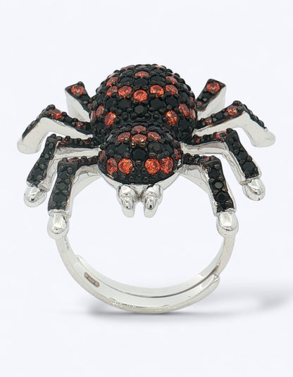 ANELLO RAGNO CON ZIRCONI
