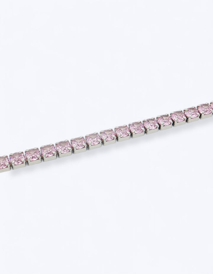 BRACCIALE TENNIS IN ARGENTO CON ZIRCONI 3MM