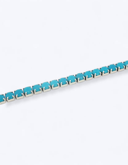 BRACCIALE TENNIS IN ARGENTO CON ZIRCONI 3MM
