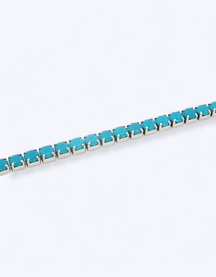 BRACCIALE TENNIS IN ARGENTO CON ZIRCONI 3MM