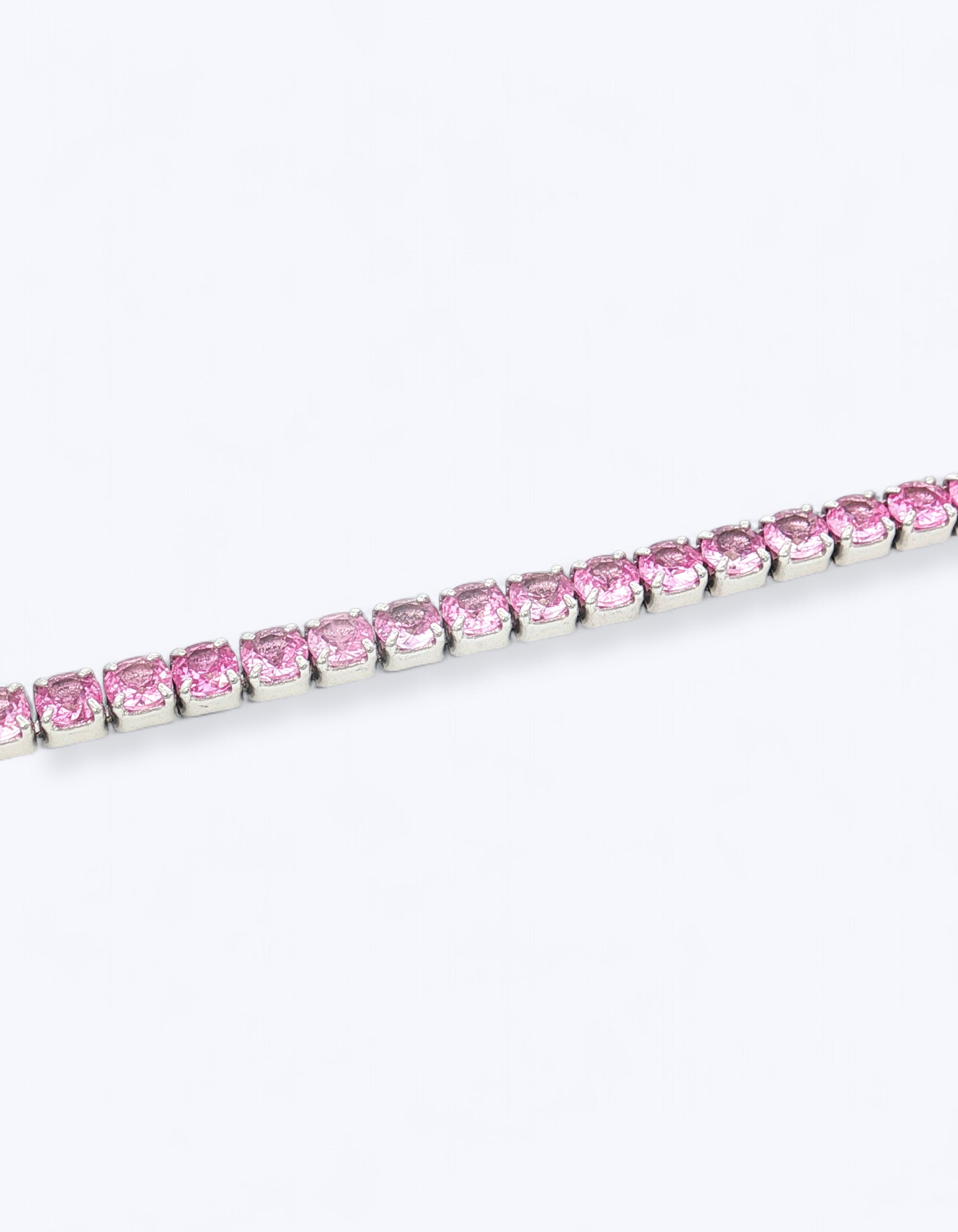 BRACCIALE TENNIS IN ARGENTO CON ZIRCONI 3MM