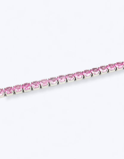 BRACCIALE TENNIS IN ARGENTO CON ZIRCONI 3MM