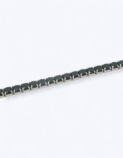BRACCIALE TENNIS IN ARGENTO CON ZIRCONI 3MM