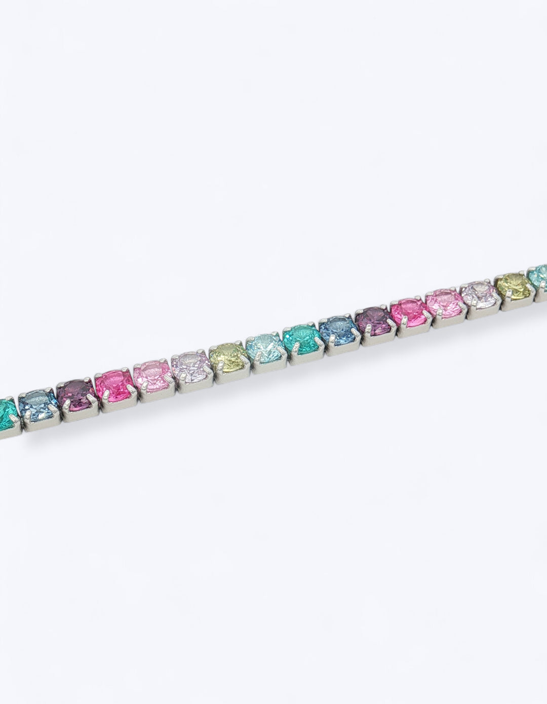 BRACCIALE TENNIS IN ARGENTO CON ZIRCONI 3MM