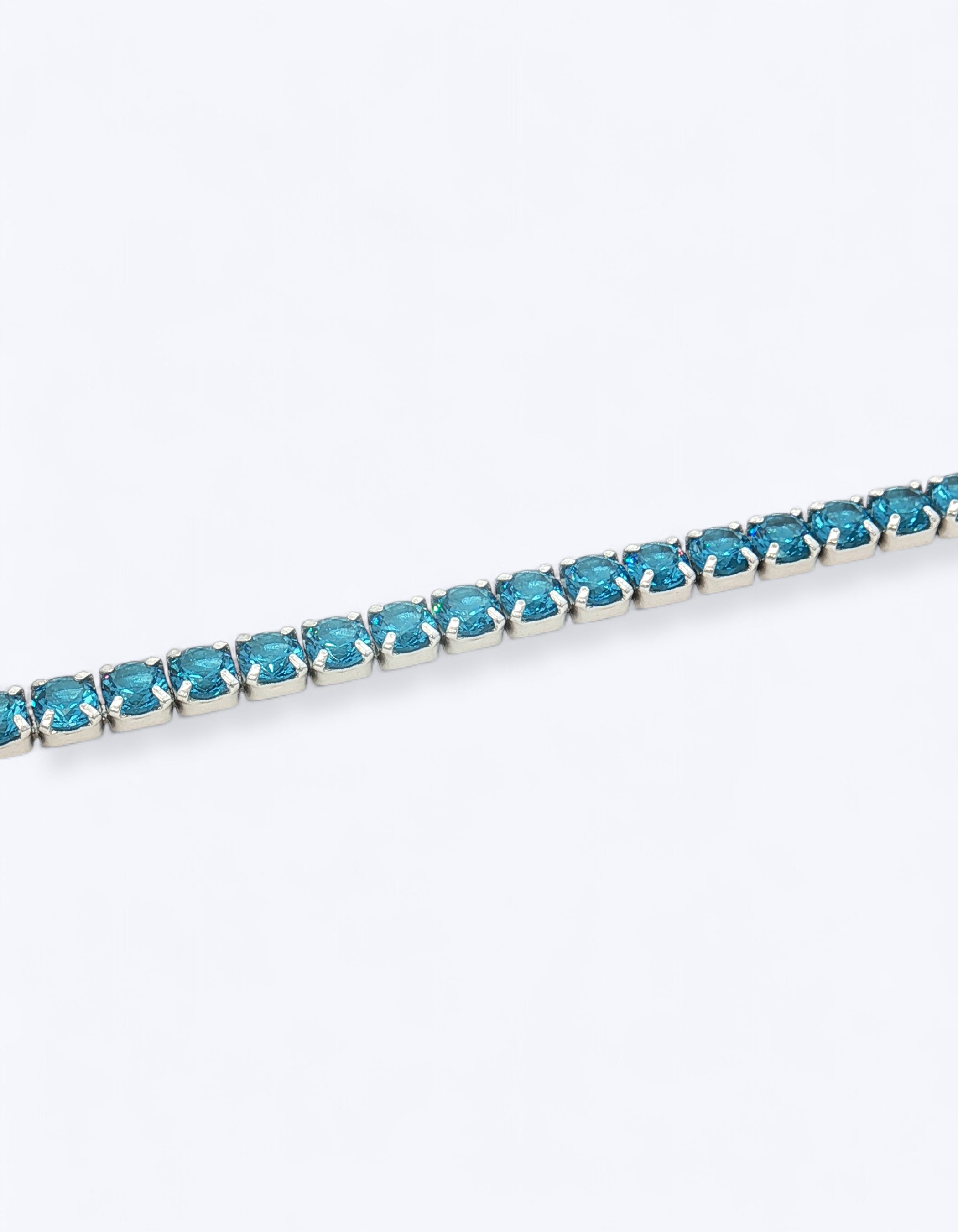 BRACCIALE TENNIS IN ARGENTO CON ZIRCONI 3MM