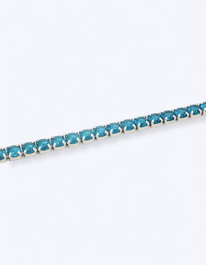 BRACCIALE TENNIS IN ARGENTO CON ZIRCONI 3MM