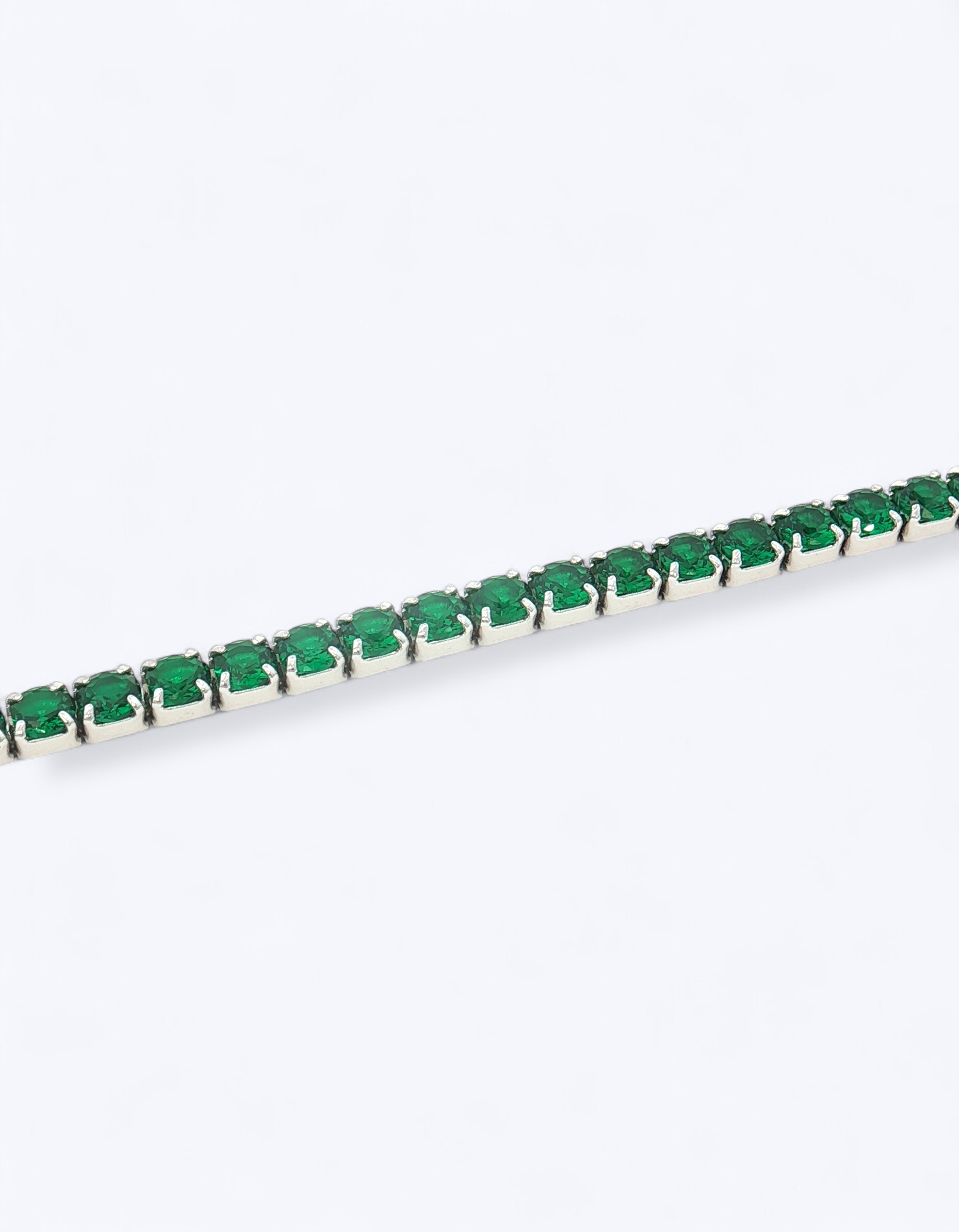 BRACCIALE TENNIS IN ARGENTO CON ZIRCONI 3MM