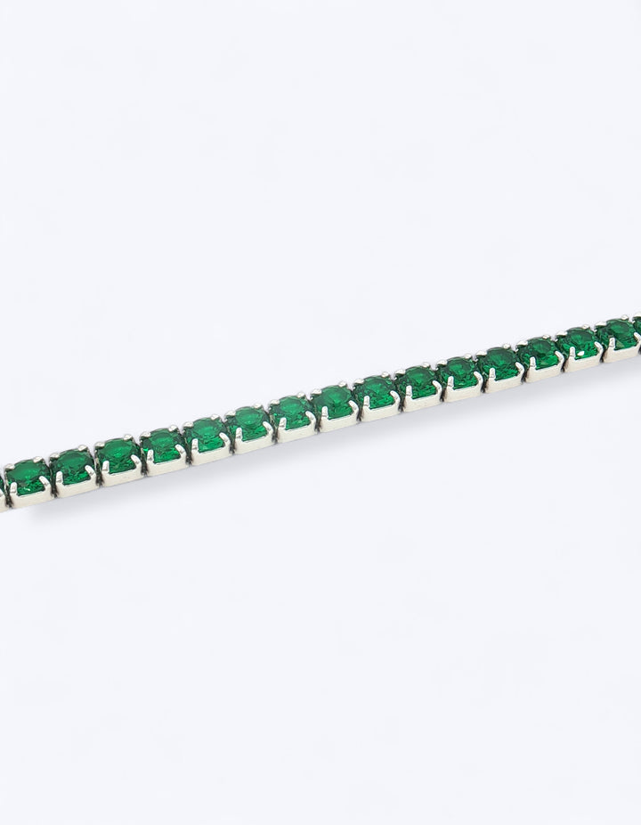 BRACCIALE TENNIS IN ARGENTO CON ZIRCONI 3MM