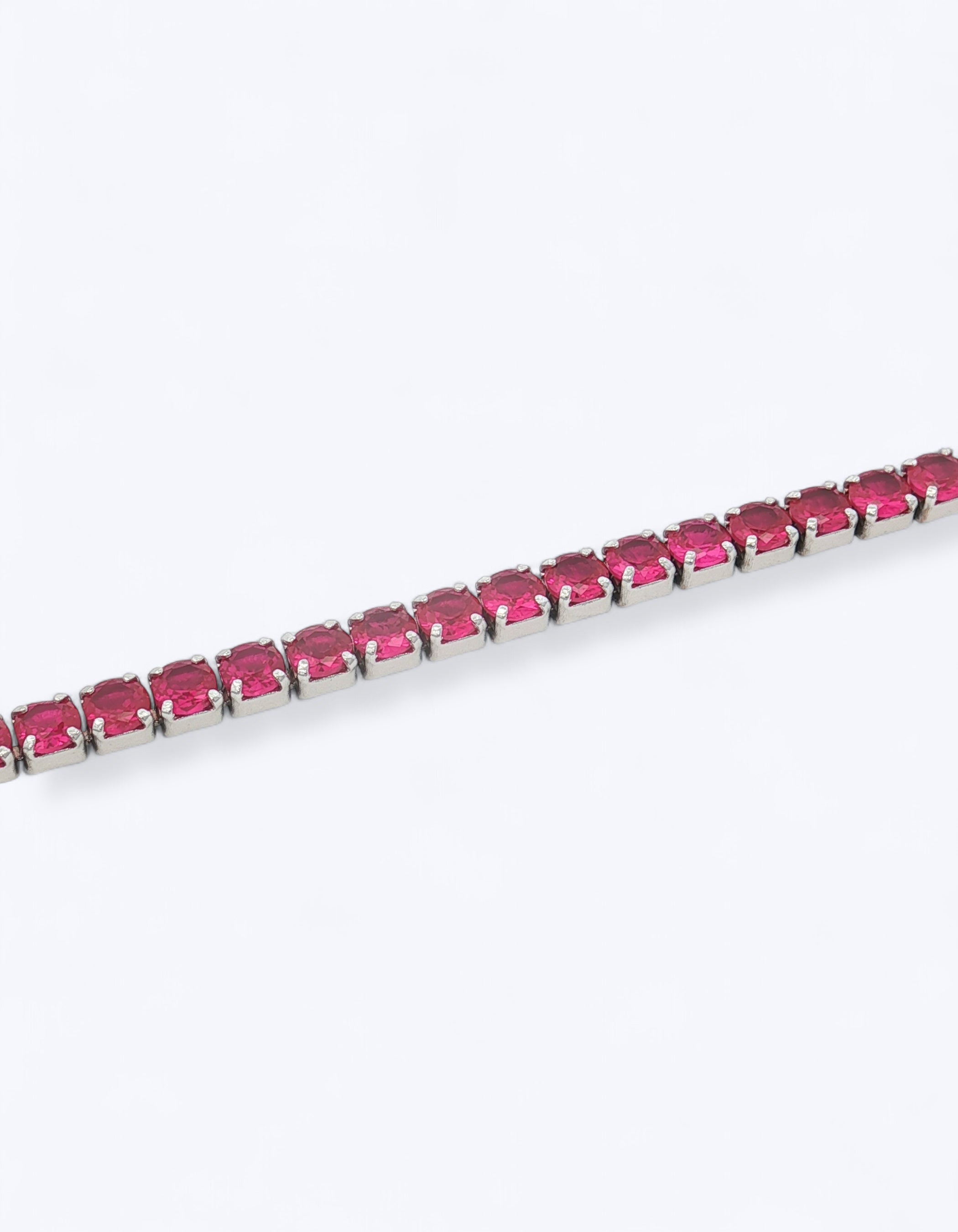 BRACCIALE TENNIS IN ARGENTO CON ZIRCONI 3MM