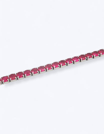 BRACCIALE TENNIS IN ARGENTO CON ZIRCONI 3MM