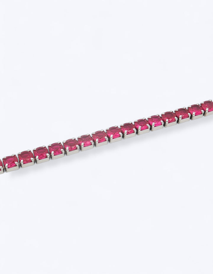 BRACCIALE TENNIS IN ARGENTO CON ZIRCONI 3MM