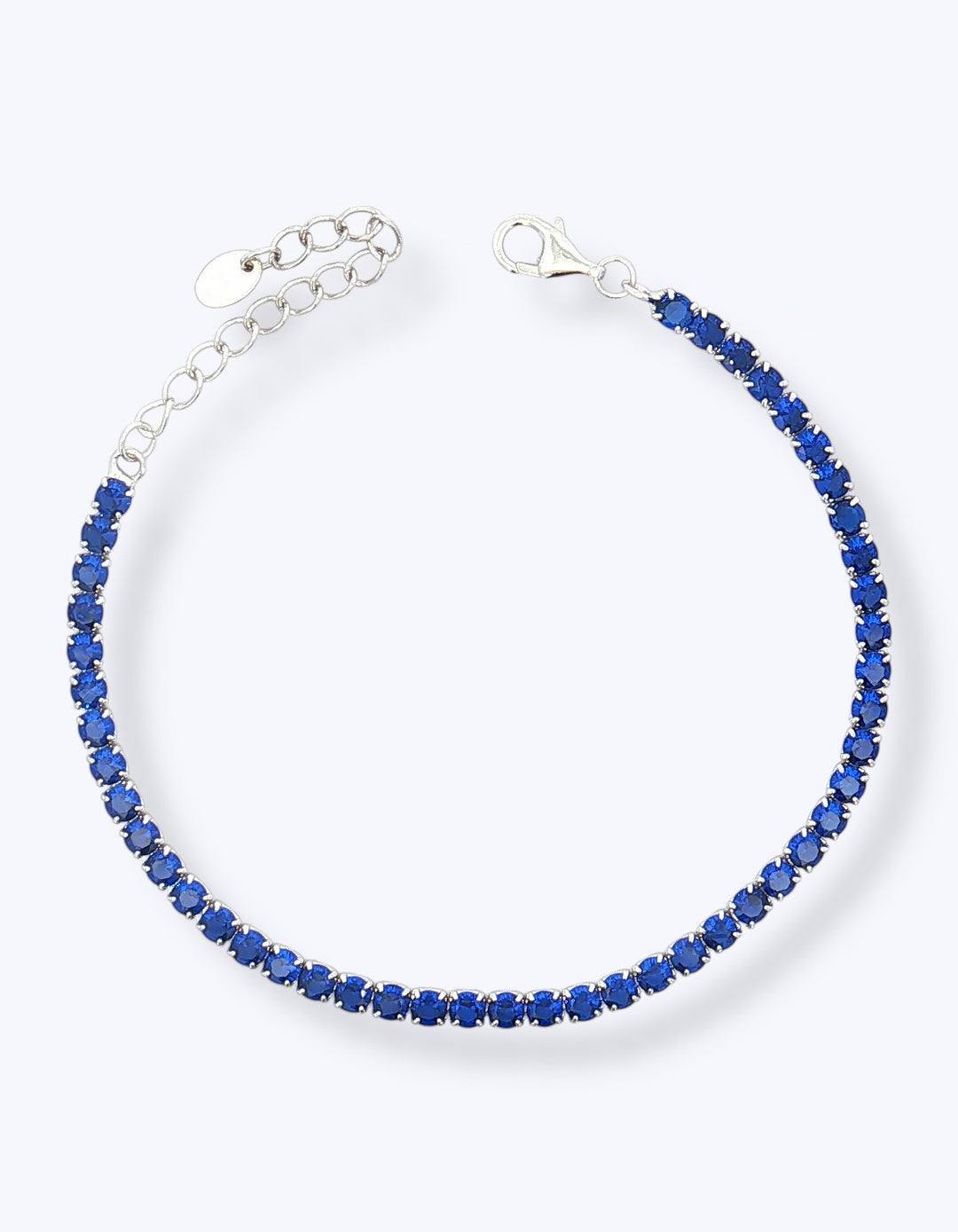 BRACCIALE TENNIS IN ARGENTO CON ZIRCONI 3MM