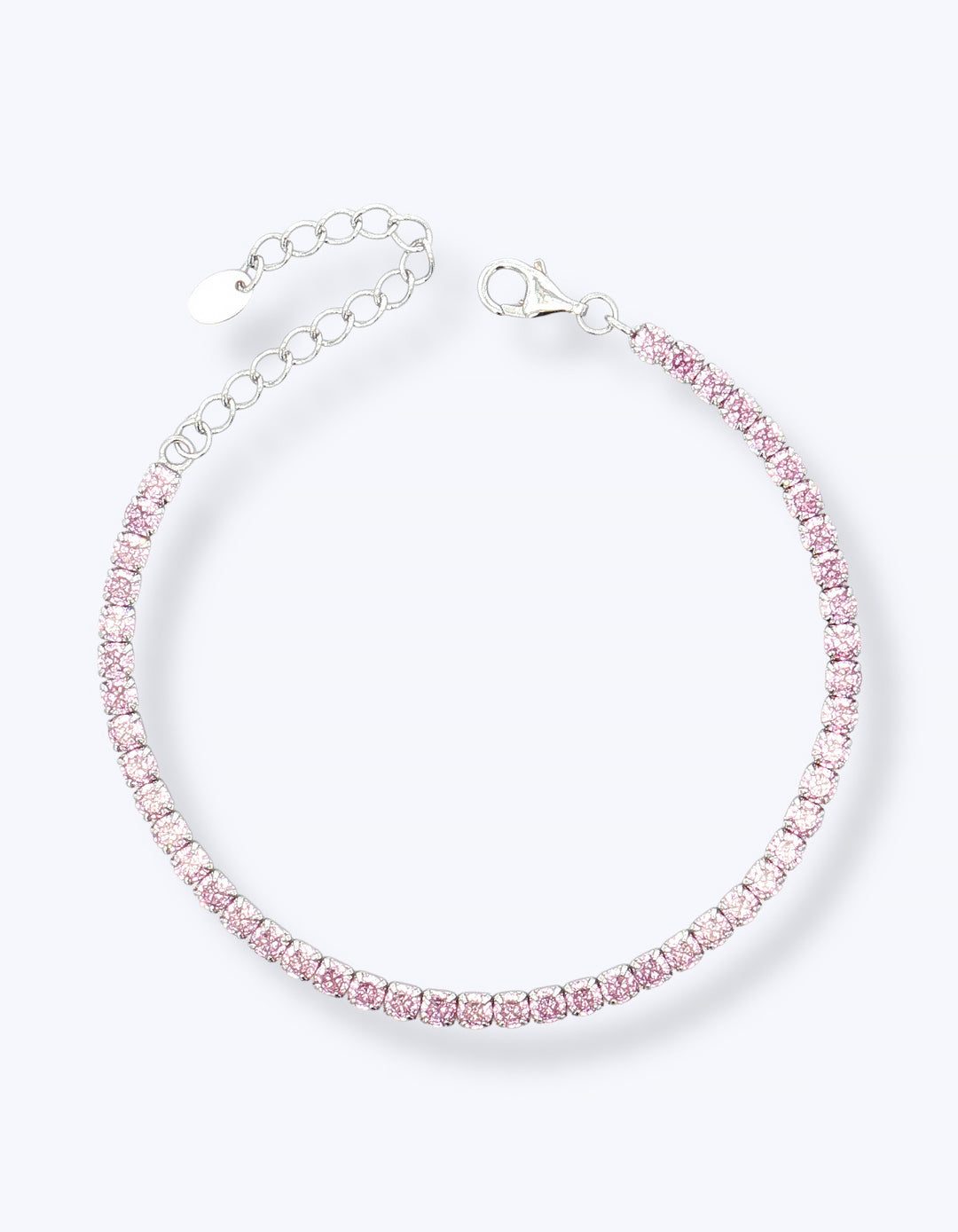 BRACCIALE TENNIS IN ARGENTO CON ZIRCONI 3MM