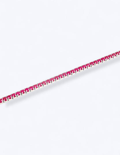 BRACCIALE TENNIS IN ARGENTO CON ZIRCONI 1,5MM