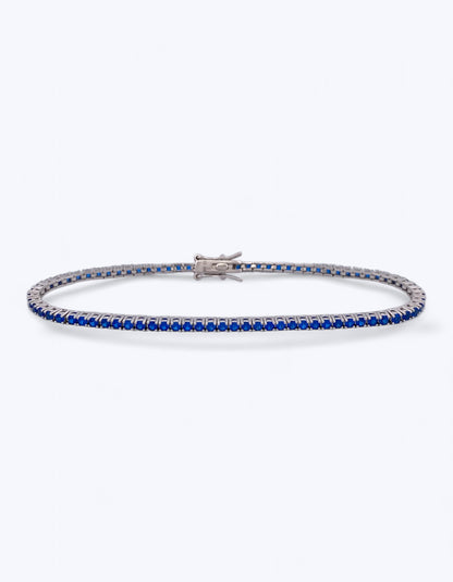 TENNIS IN ARGENTO 925 E ZIRCONI SPINELLO