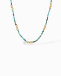 COLLANA TURQUOISE E DETTAGLI DORATI