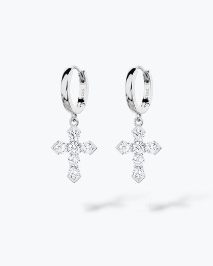 ORECCHINI A SCATTINO CROSS