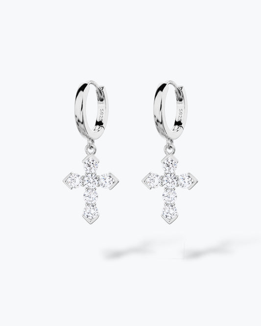 ORECCHINI A SCATTINO CROSS
