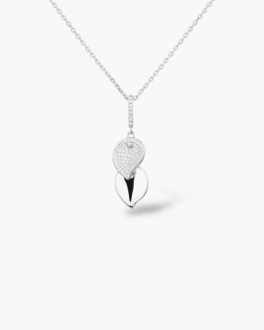 COLLANA DOUBLE LEAVES