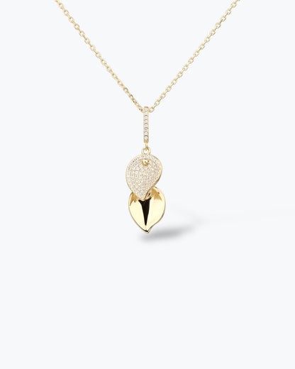 COLLANA DOUBLE LEAVES