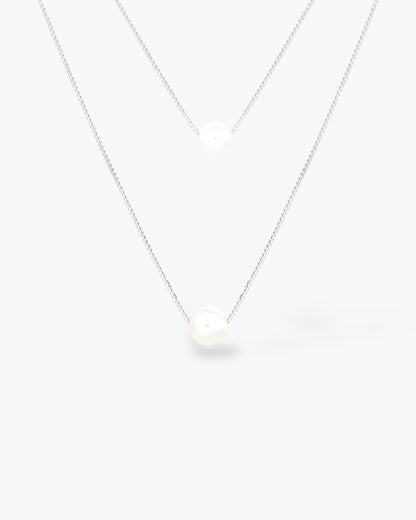 COLLANA DOUBLE PEARL