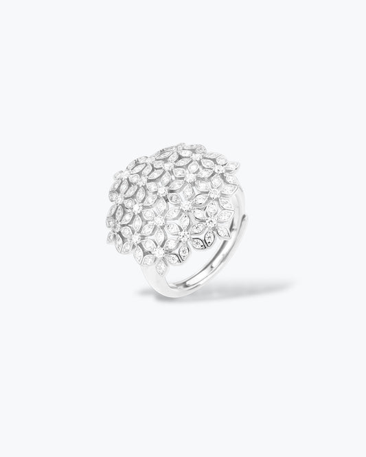 ANELLO CON MOTIVO FLOREALE