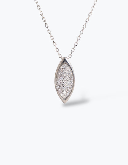 COLLANA MARQUISE IN ARGENTO 925