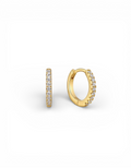 ORECCHINI A CERCHIO HOOP IN ARGENTO 925 E ZIRCONI