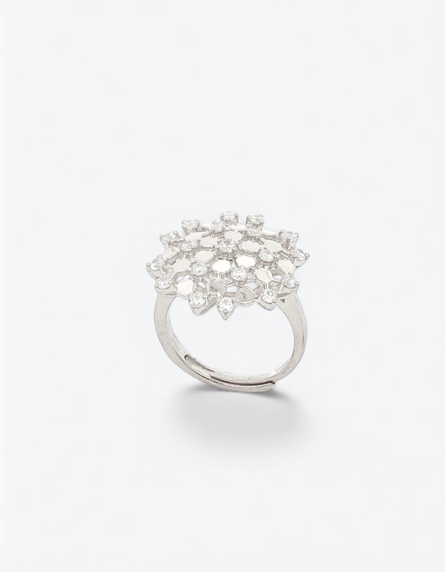 ANELLO ORO FIOCCO DI NEVE