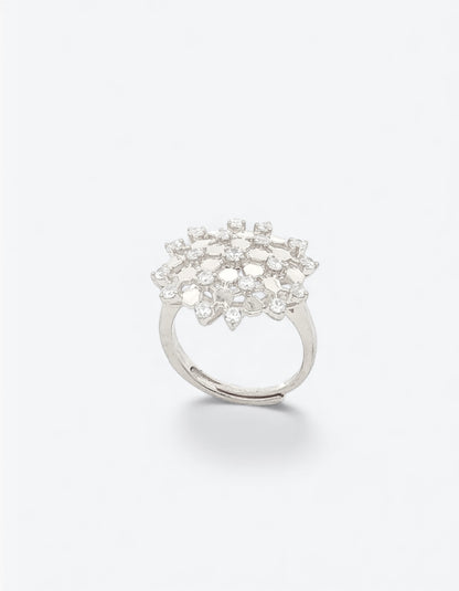 ANELLO ORO FIOCCO DI NEVE